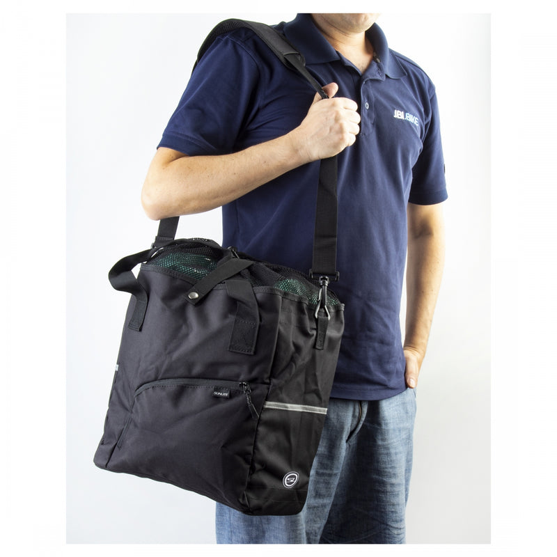 Load image into Gallery viewer, Sunlite Grocery Getter Pannier Bag Black 11.8x7.1x13.8in Hook-On
