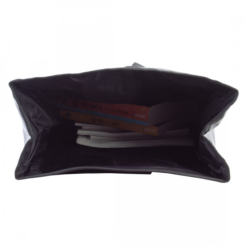 Load image into Gallery viewer, Sunlite Grocery Getter Pannier Bag Black 11.8x7.1x13.8in Hook-On