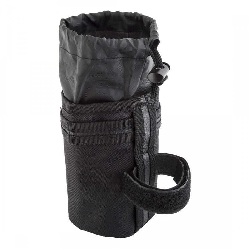 Load image into Gallery viewer, Sunlite HandleBar All-Sack Insulated Drink Holder 8x3.5in Black Velcro Straps