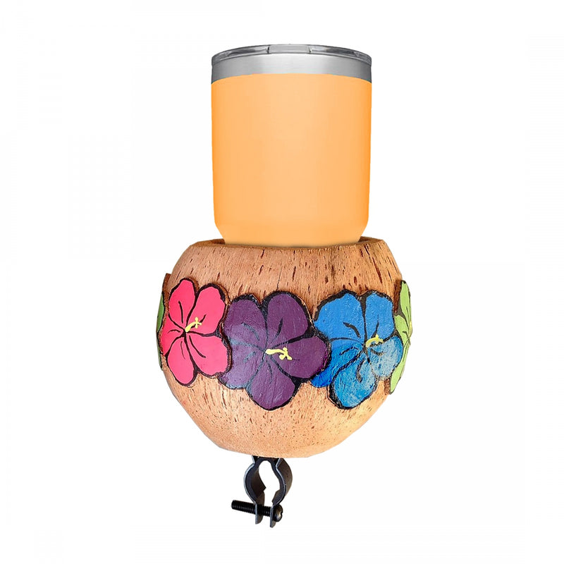 Load image into Gallery viewer, Cruiser Candy Coconut Cup Holder Cup holder Laila Clamp on