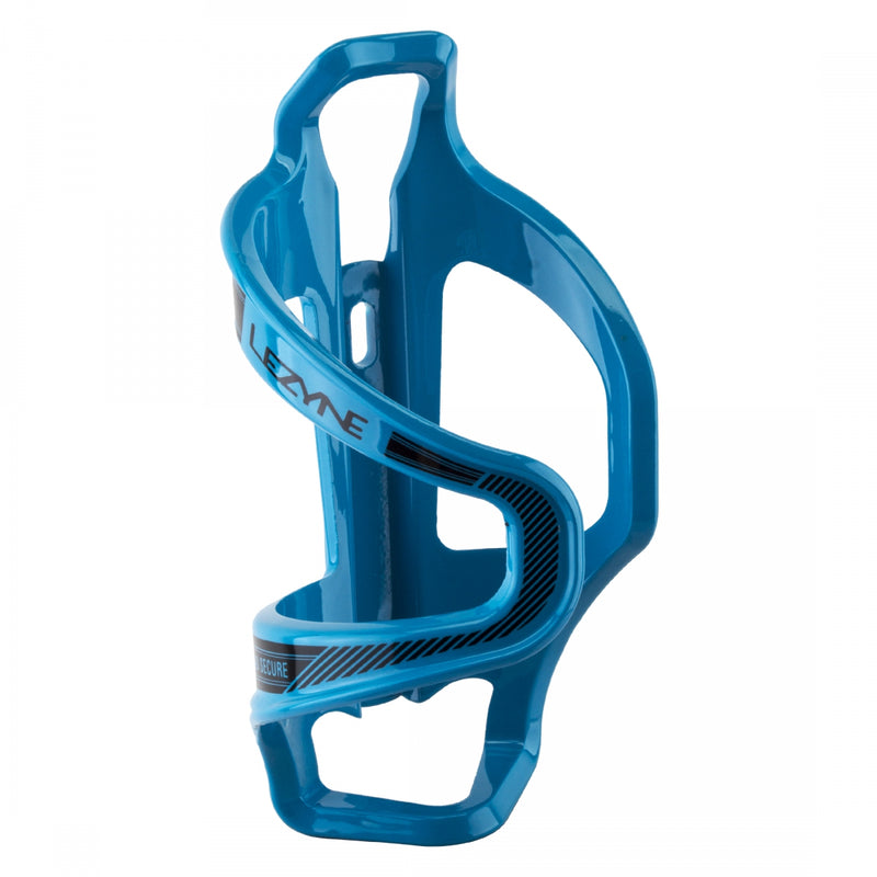 Load image into Gallery viewer, Lezyne Flow Side Load Bottle Cage, Composite, Right loading, Blue, 48g