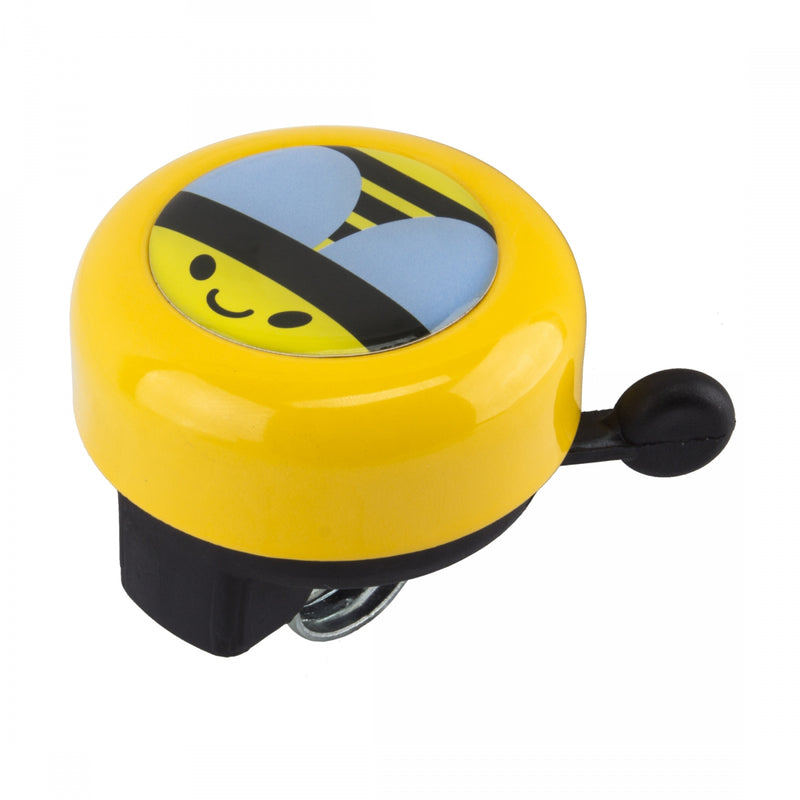 Load image into Gallery viewer, Sunlite 54mm Alloy Ringer Bell Bee Yellow Lever