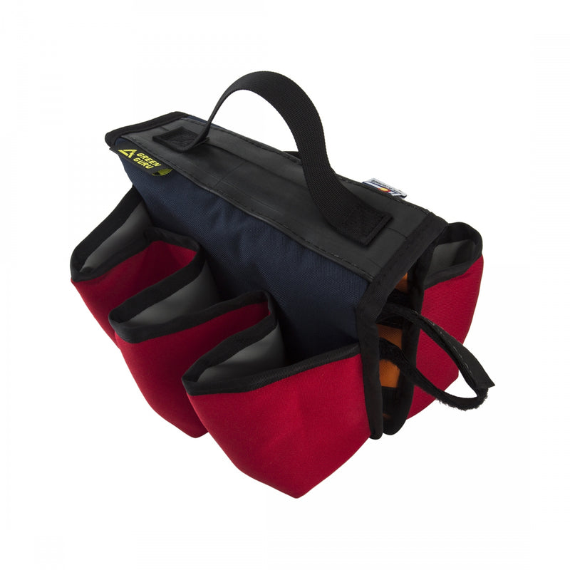 Load image into Gallery viewer, Green-Guru-Insulated-Sixer-6-Pack-Top-Tube-Holder-Frame-Pack-TSBG0055