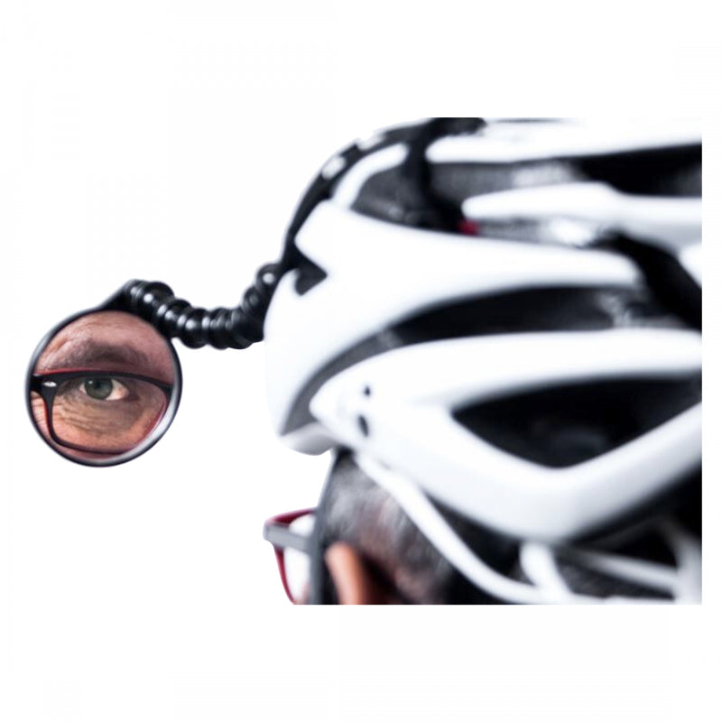 Load image into Gallery viewer, Efficient Velo Tools Safe Zone Helmet Mirror, Black