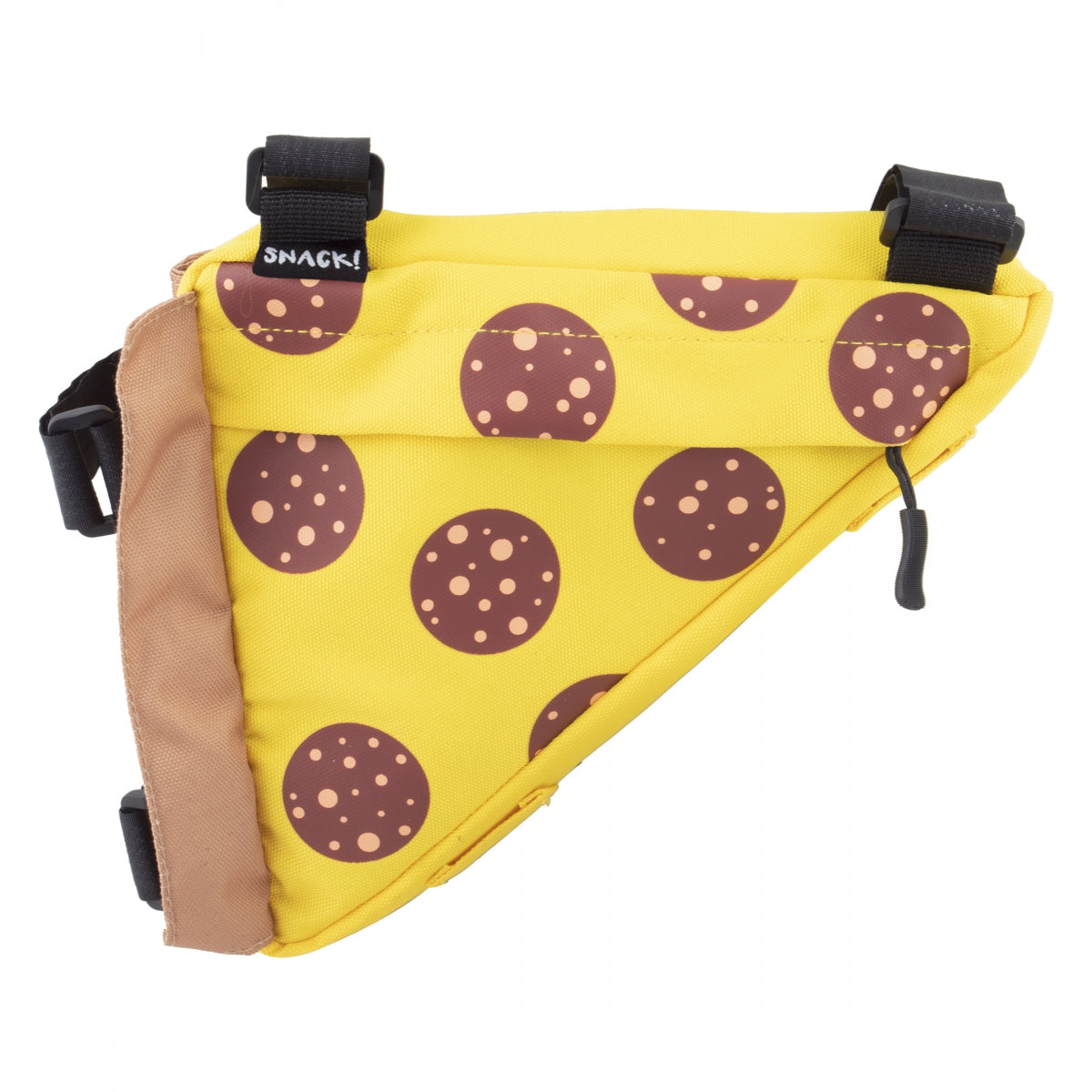 Pizza Frame Bag - Small Velcro Mount, Cheesy Slice Design – 365 Cycles