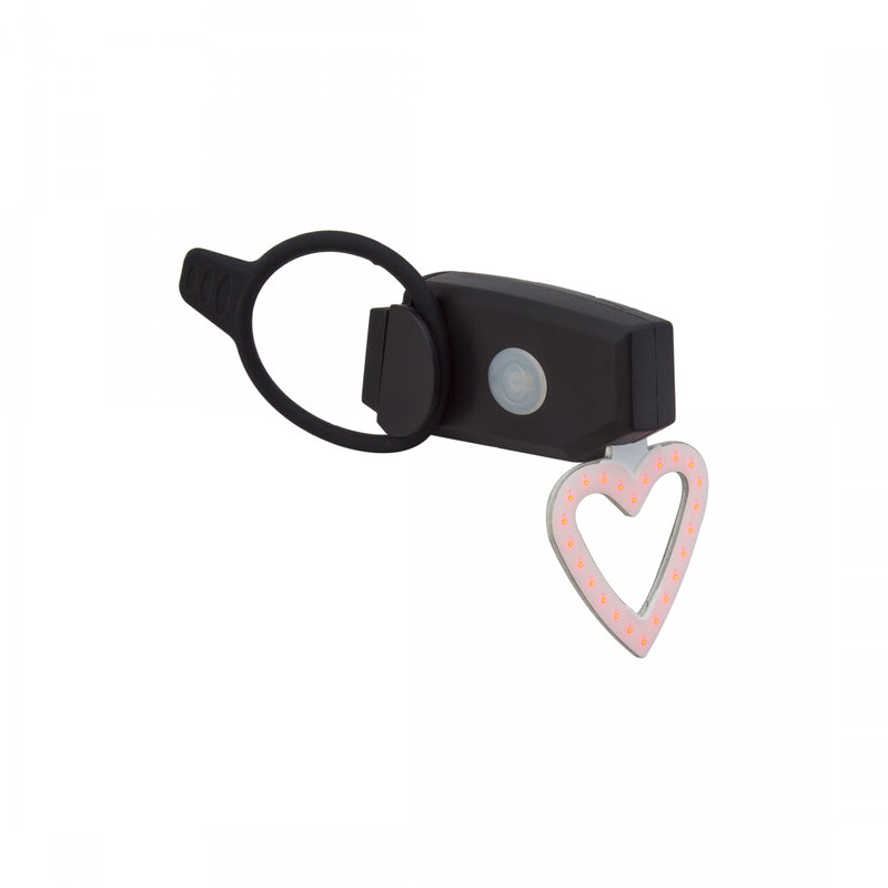 Load image into Gallery viewer, Sunlite HeartThrob USB Tail Light Rubber Strap USB 15 5