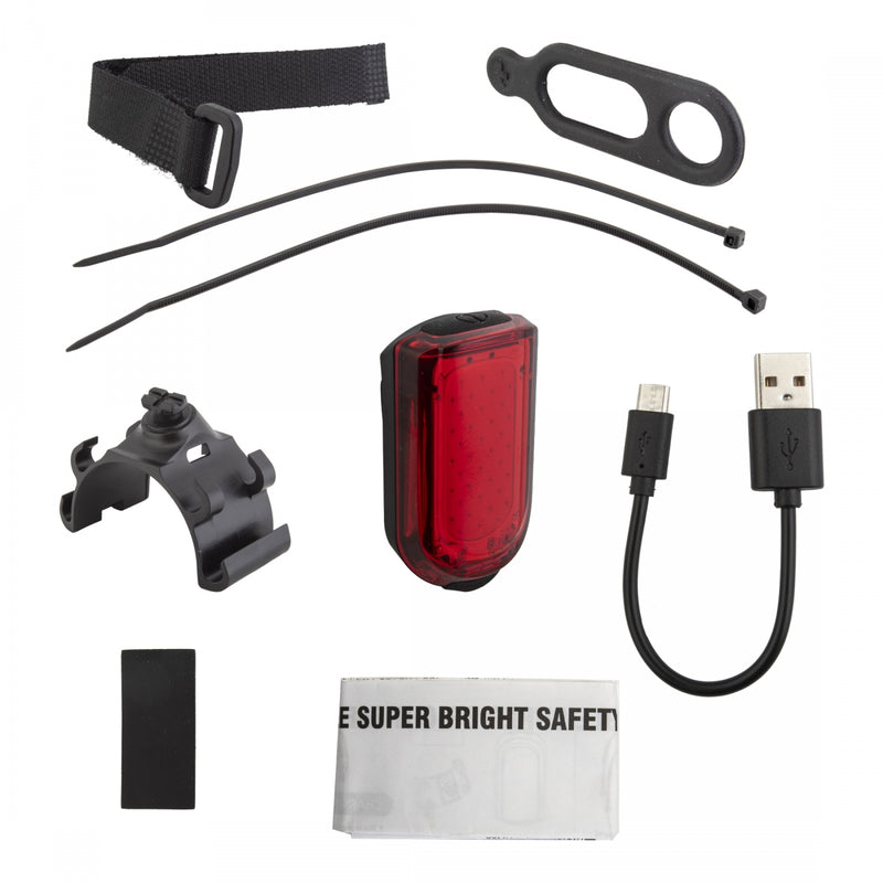 Load image into Gallery viewer, Sunlite Galaxy-Sport USB Tail Light Seatpost USB 20 7