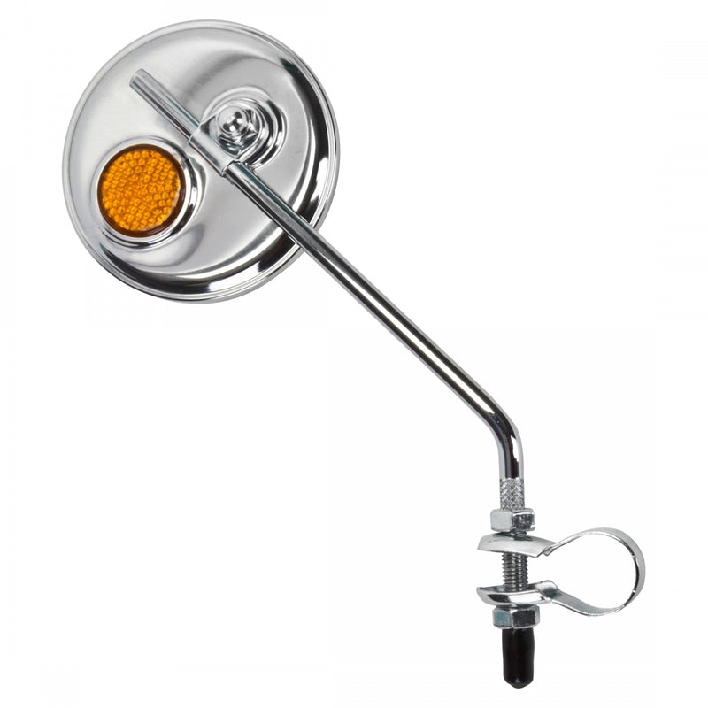 Load image into Gallery viewer, Sunlite Round Mirror Yellow Reflector Bolt-on