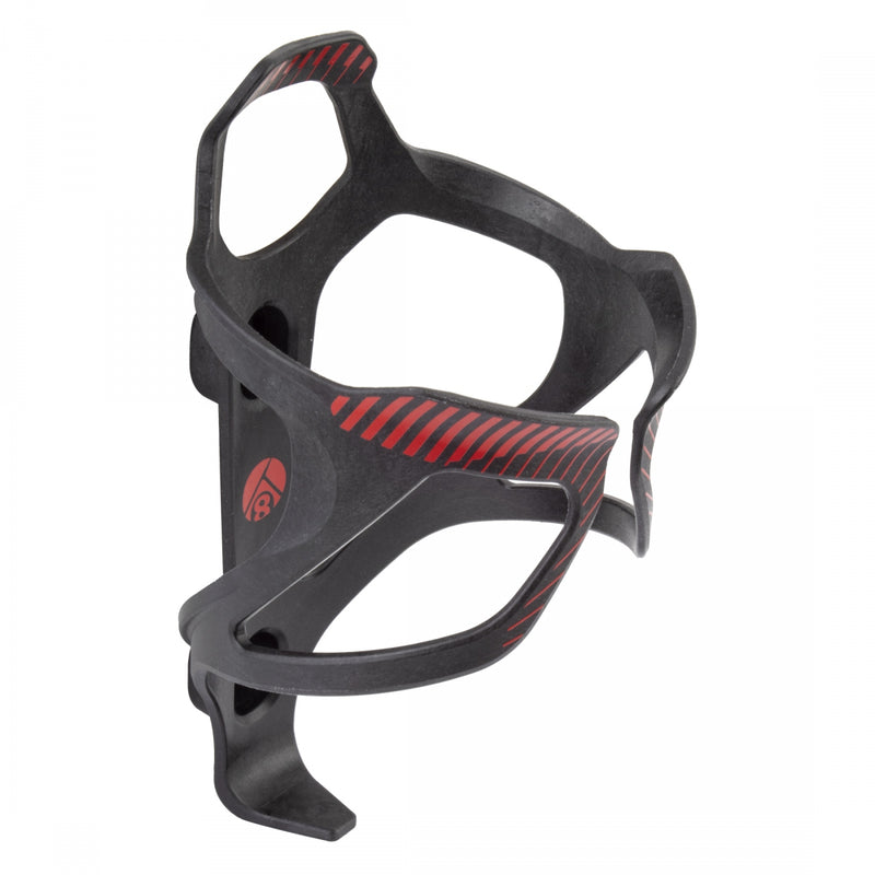 Load image into Gallery viewer, Origin8 Carbon Composite Klutch Cage Black/Red | Standard Braze-On Mount