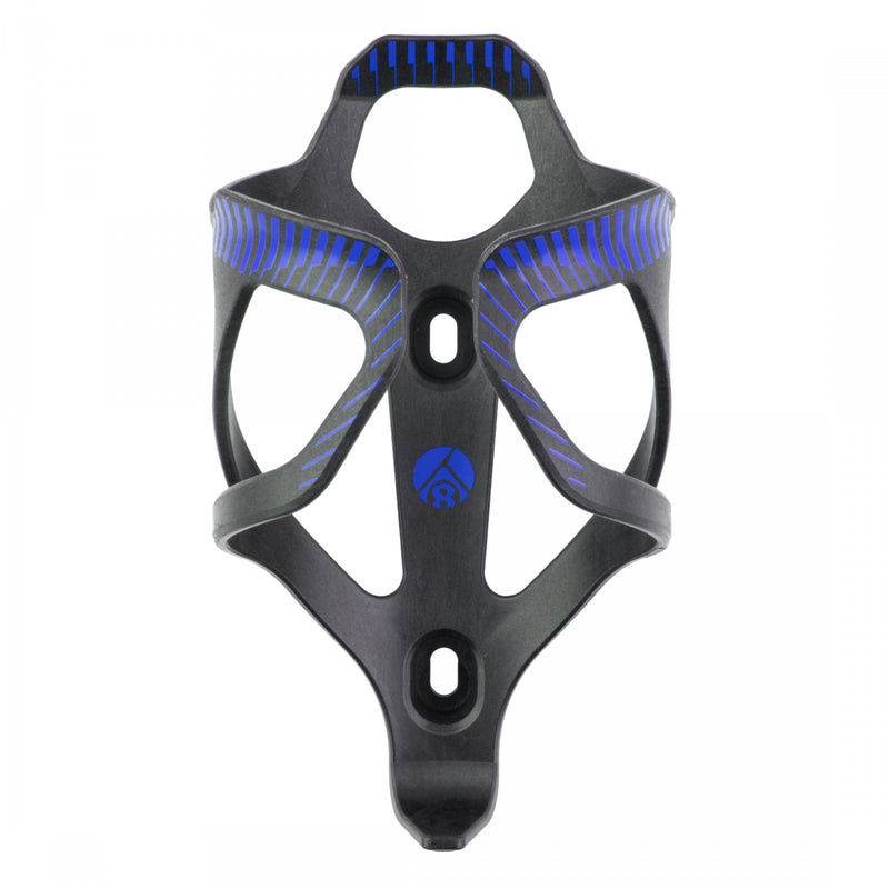 Load image into Gallery viewer, Origin8 Carbon Composite Klutch Cage Black/Blue | Standard Braze-On Mount