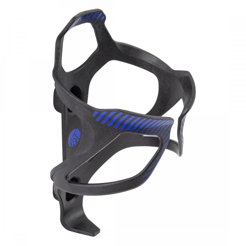 Load image into Gallery viewer, Origin8 Carbon Composite Klutch Cage Black/Blue | Standard Braze-On Mount