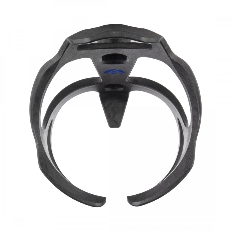 Load image into Gallery viewer, Origin8 Carbon Composite Klutch Cage Black/Blue | Standard Braze-On Mount