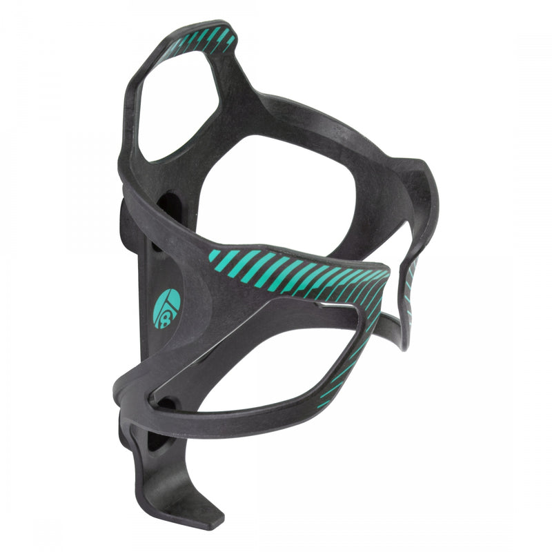 Load image into Gallery viewer, Origin8 Carbon Composite Klutch Cage Black/Celeste | Standard Braze-On Mount