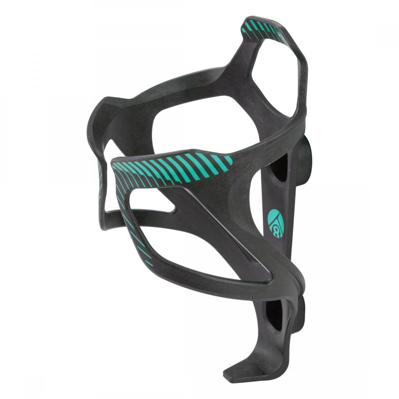 Load image into Gallery viewer, Pack of 2 Origin8 Carbon Composite Klutch Cage Black/Celeste Carbon, Braze-on