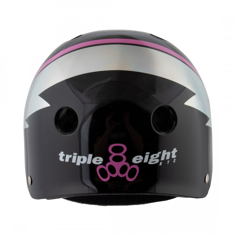 Load image into Gallery viewer, Triple Eight The Certified Sweatsaver LG/XL 22-1/2 to 23-1/2in (57 to 60 cm) Black Lighting Hologram BMX/Skate