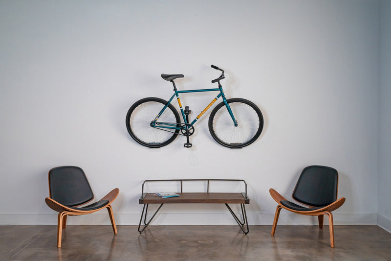 Load image into Gallery viewer, Pure Cycles Pitched Single Bike Wall Rack