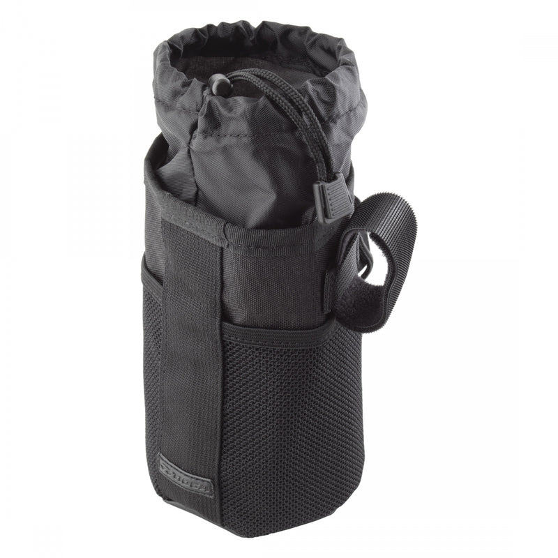 Load image into Gallery viewer, Tioga ADV Stem Bag Insulated Drink Holder 4x8in Black Velcro Straps