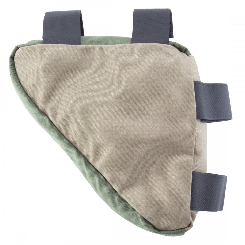 Load image into Gallery viewer, Green Guru Gripster Frame Bag Brown/Green 7.5x7.5x3in Velcro Straps