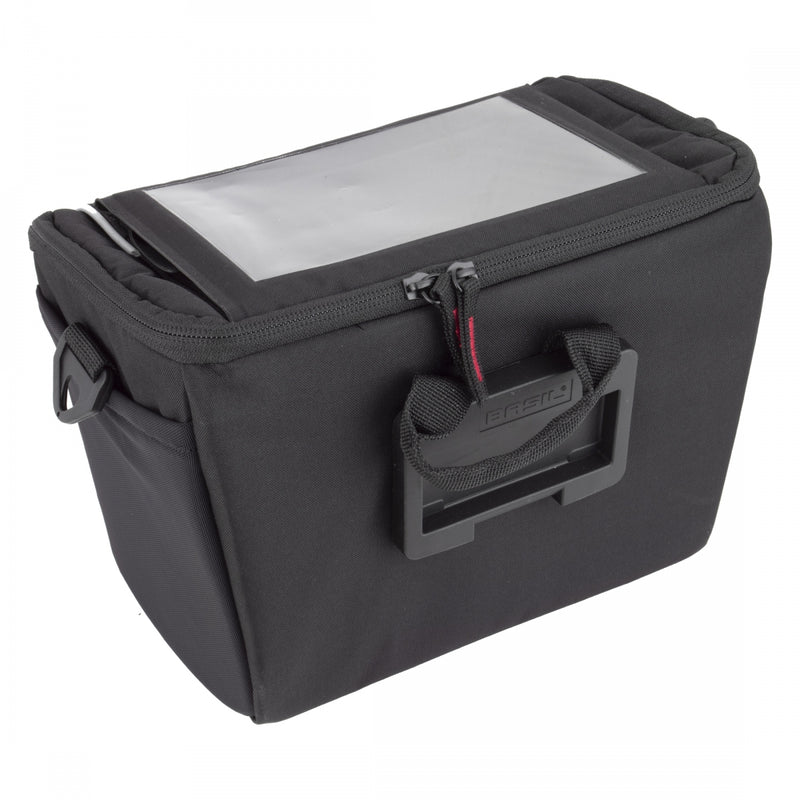 Load image into Gallery viewer, Basil Sport Design Handlebar Bag, 7L, Black