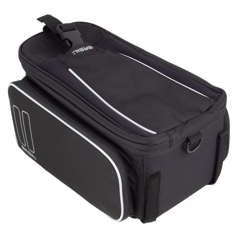 Load image into Gallery viewer, Basil Sport Design Trunk Bag Black 14.2x10.6x7in UBS / Straps