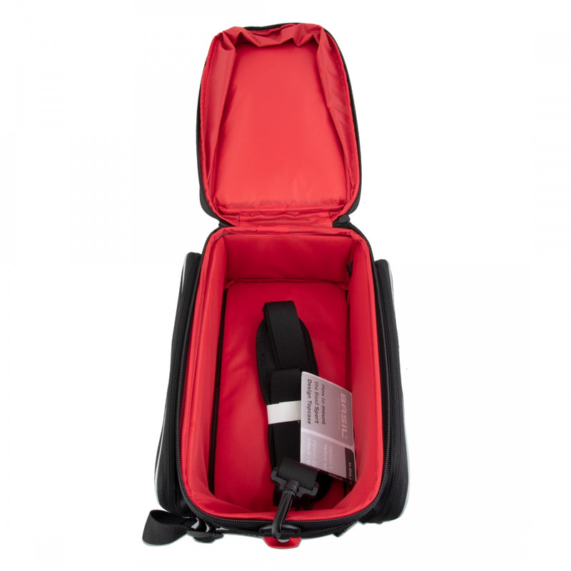 Load image into Gallery viewer, Basil Sport Design Trunk Bag Black 14.2x10.6x7in UBS / Straps
