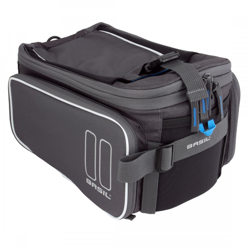 Load image into Gallery viewer, Basil Sport Design Trunk Bag Grey 14.2x10.6x7in UBS / Straps