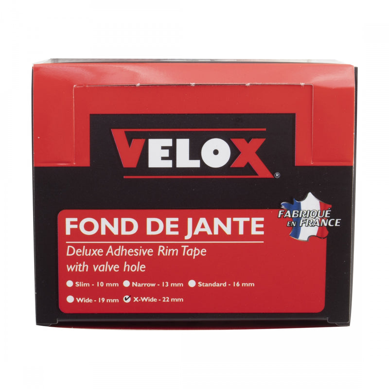 Load image into Gallery viewer, Velox Cloth RimTape in Boxes of 10, 22mm Rim Strip Width, All Wheel Sizes