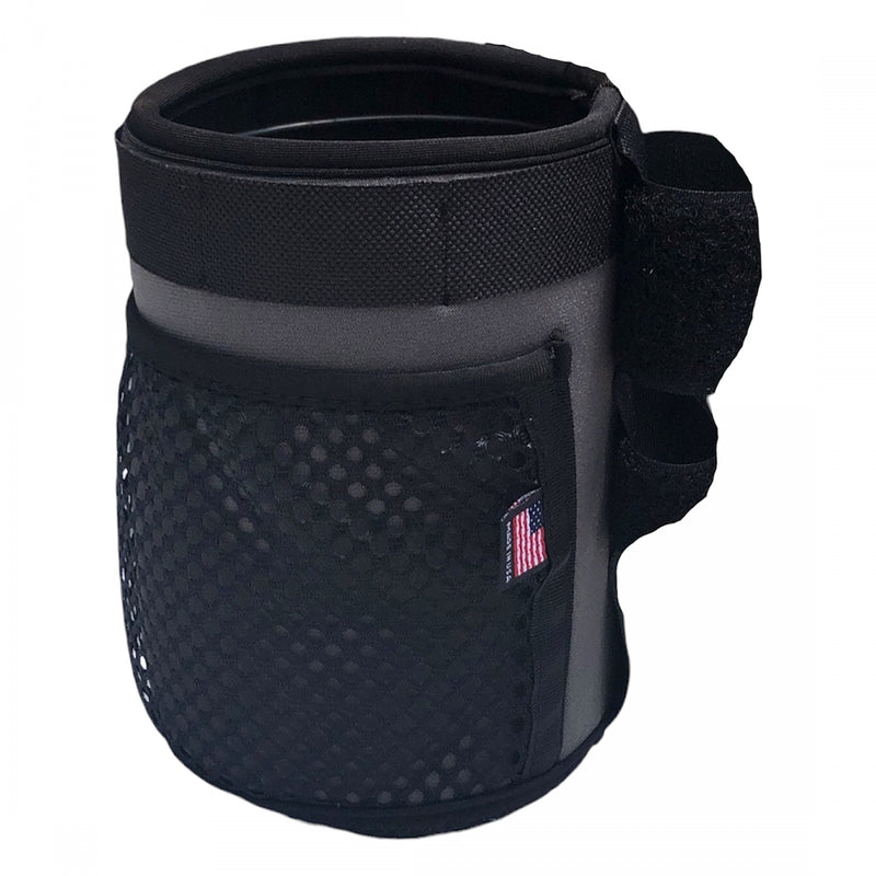 Load image into Gallery viewer, Cruiser Candy Freedom E-Bike Drink & Phone Caddy Insulated Drink Holder Grey Velcro Straps