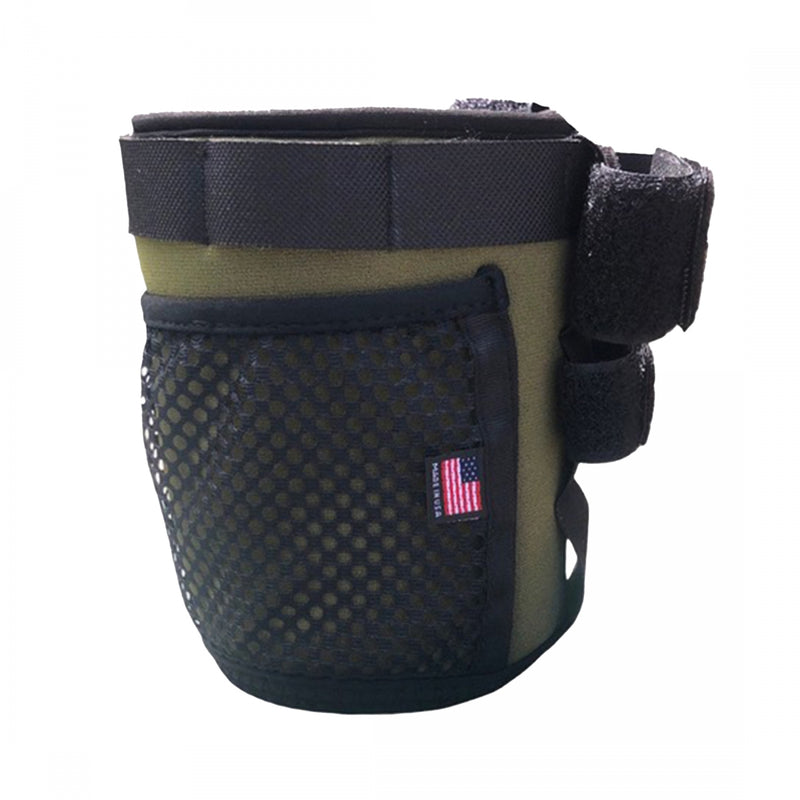 Load image into Gallery viewer, Cruiser Candy Freedom E-Bike Drink & Phone Caddy Insulated Drink Holder Olive Green Velcro Straps