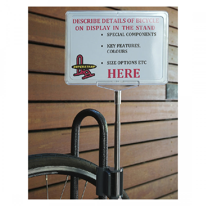 Load image into Gallery viewer, Willworx Clip-On A5 Sign Holder Sign Holder Superstand