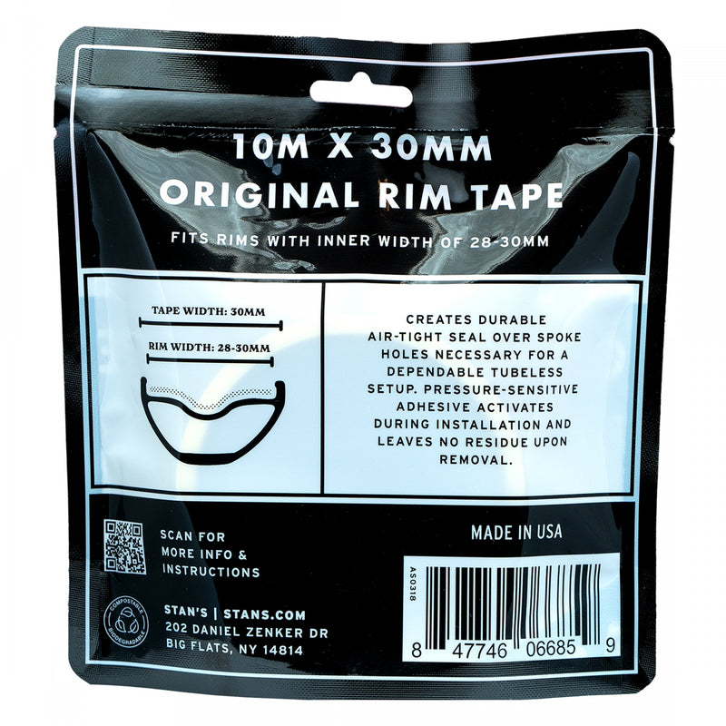 Load image into Gallery viewer, Stan's Original Tubeless Rim Tape, 30mm Width, 10m Roll