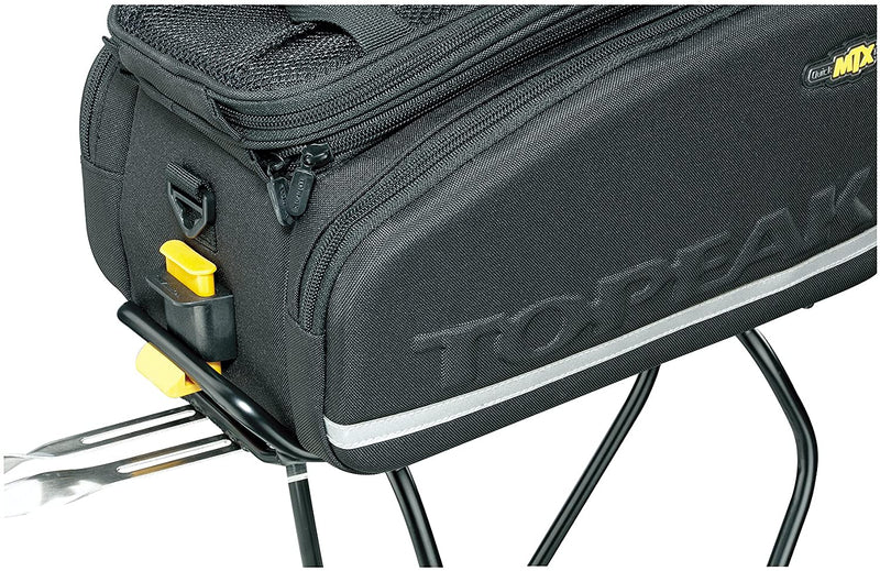 Load image into Gallery viewer, Topeak MTX TrunkBag DXP Rack Bag with Expandable Panniers: 22.6 Liter, Black