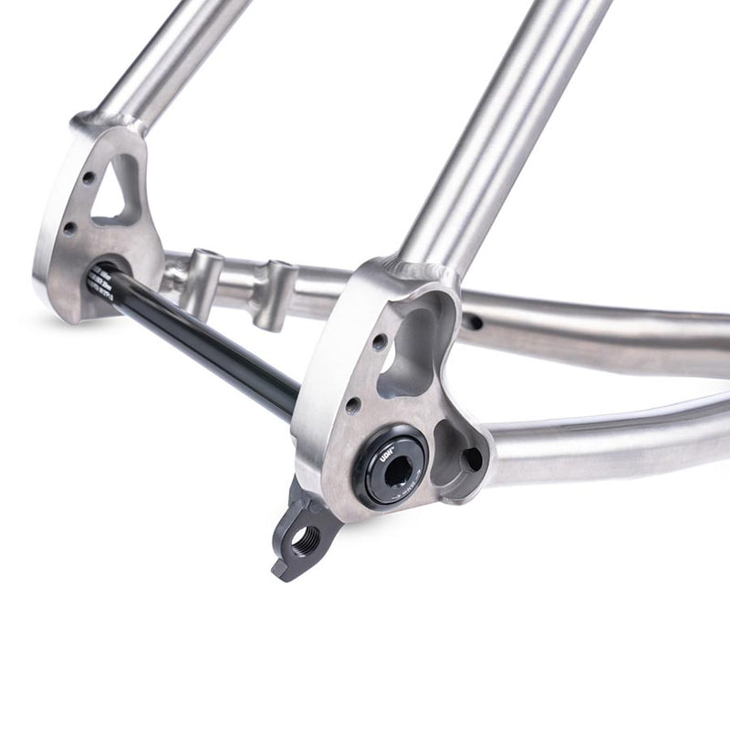 Load image into Gallery viewer, Bombtrack HOOK EXT TI Road Frame, Titanium, L