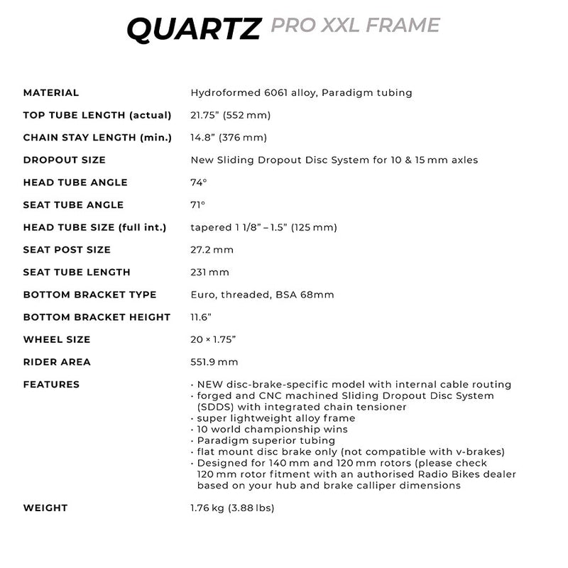 Load image into Gallery viewer, Radio Raceline Quartz Pro XXL, Spectral space green, 21.75"