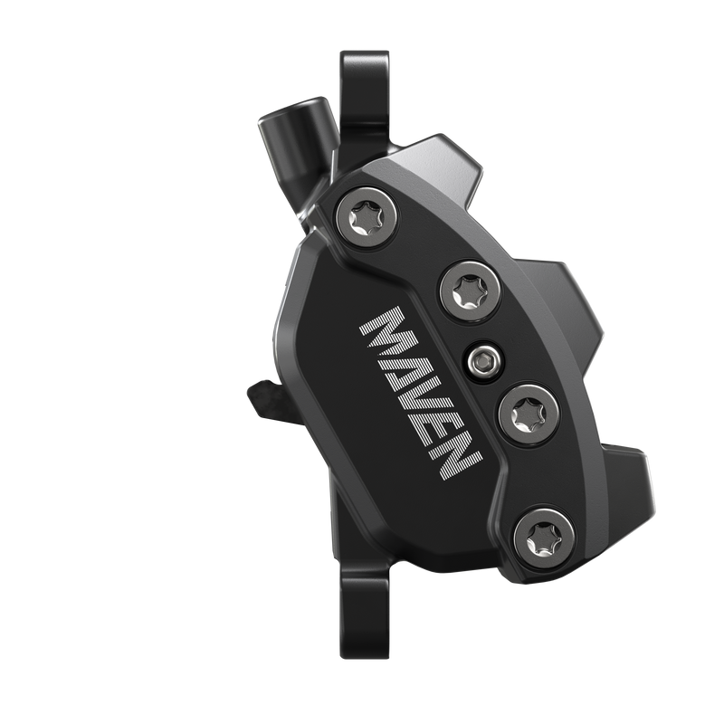 Load image into Gallery viewer, SRAM Maven Base Disc Brake and Lever - Rear or Front, 2000mm Hose, Post Mount, 4-Piston, Aluminum Lever, SS Hardware,