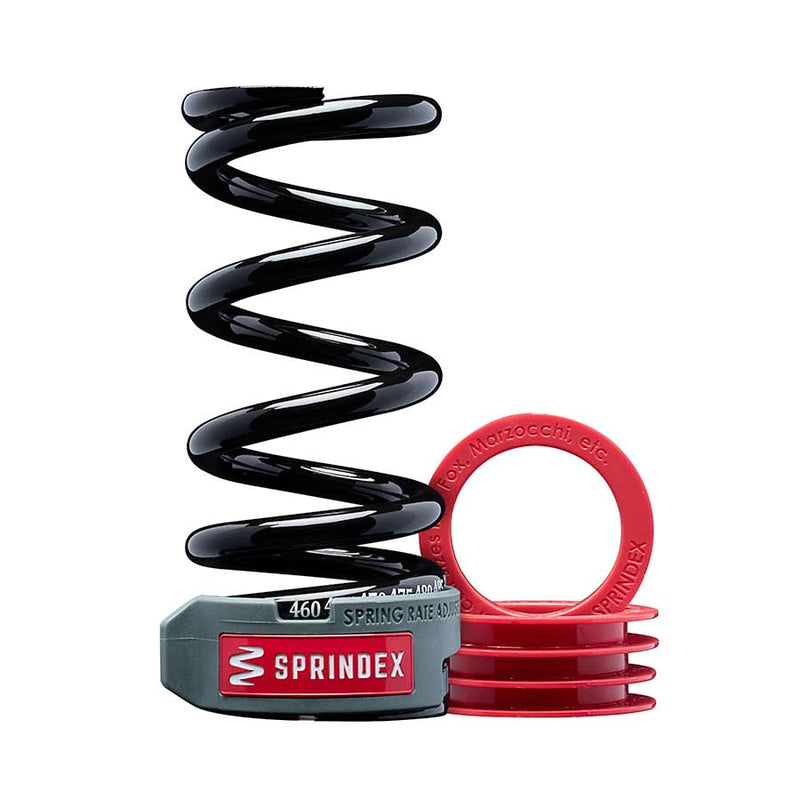 Load image into Gallery viewer, Sprindex Adjustable Weight Rear Coil Spring - XC / Trail 490-560 lbs 55mm