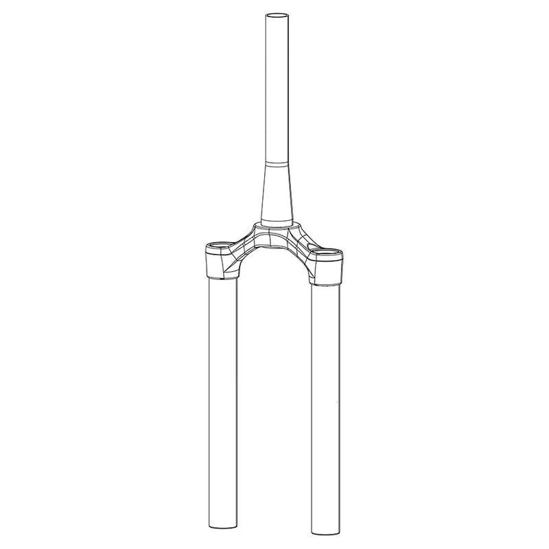 Load image into Gallery viewer, RockShox-35mm-Crown-Steerer-Upper-Tube-Assembly-Crown-Steerer-Uppertube-Assembly-CSUA0206