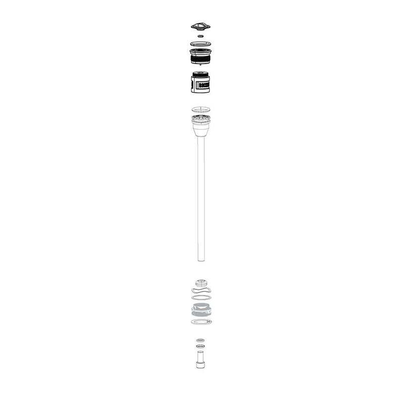 Load image into Gallery viewer, RockShox Solo Air Spring for Reba 130 A7, 140mm, 11.4018.010.228