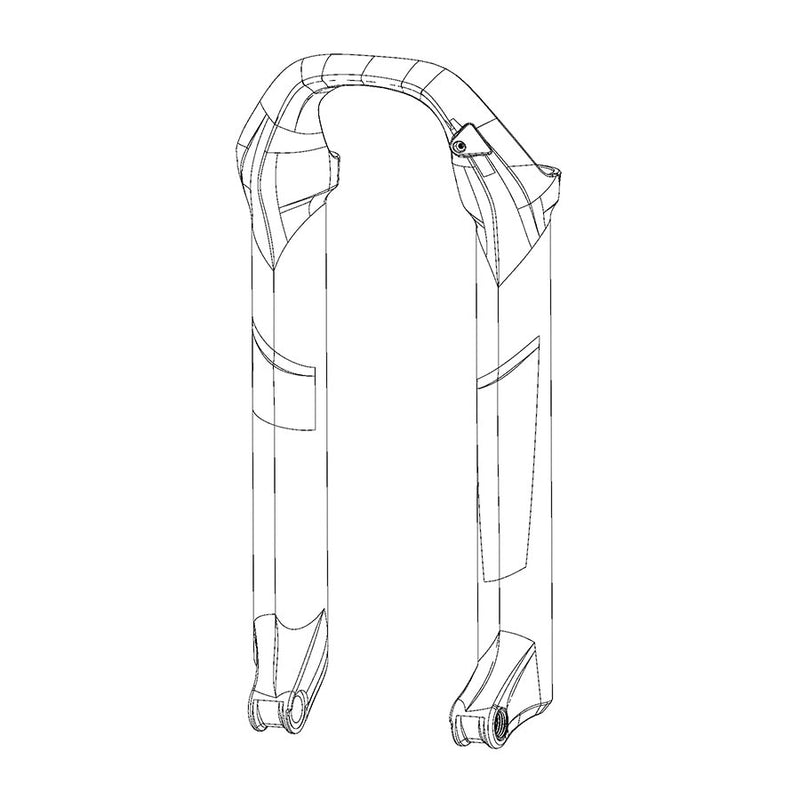 Load image into Gallery viewer, RockShox Lower Leg for Pike DJ 26 SIL, 11.4018.091.028