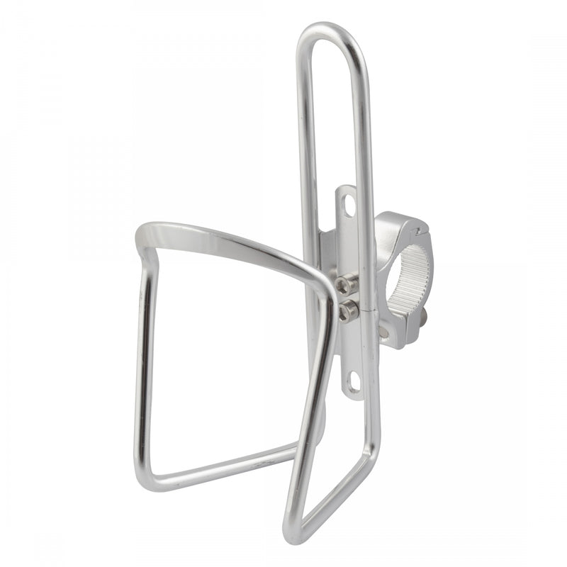 Load image into Gallery viewer, Pack of 2 Sunlite Handlebar Mount Cage Standard Silver Alloy Handlebar