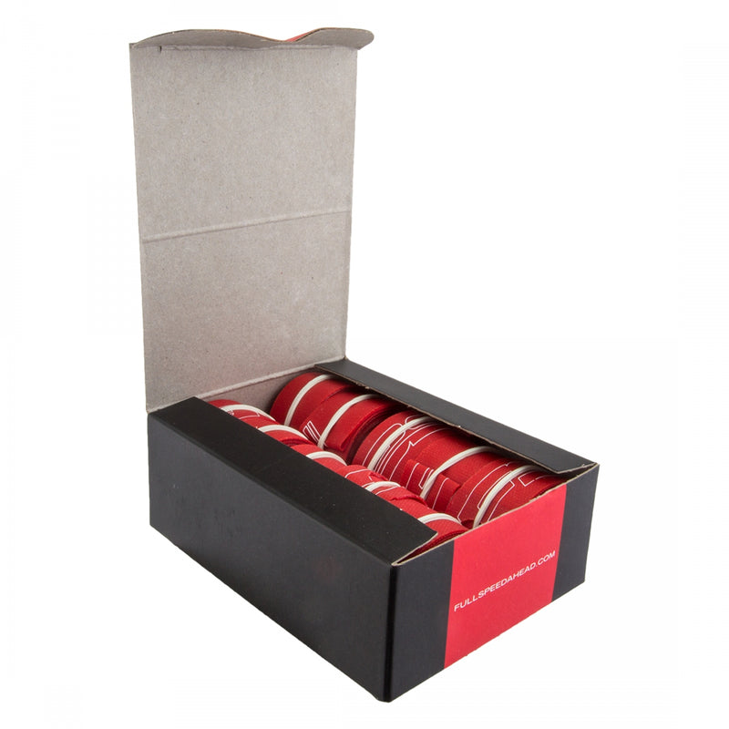 Load image into Gallery viewer, FSA 700c x 17mm Rim Strips Red Nylon Box/10 Reinforced Urethane