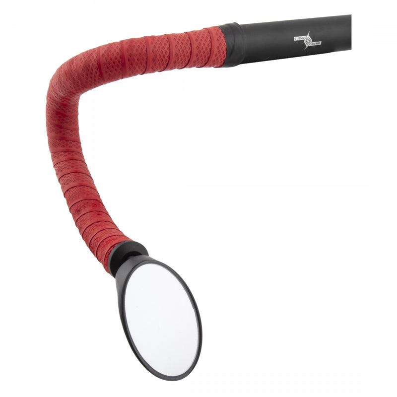 Load image into Gallery viewer, Sprintech Dropbar Mirror Single Black Wide Field Of View Adjustable