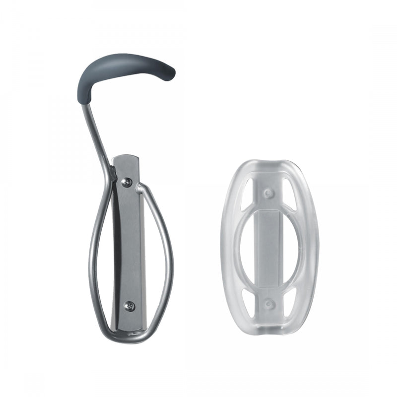 Load image into Gallery viewer, Delta Single Bike Wall Mount Rack with Tire Tray: Holds One Bike, Gray