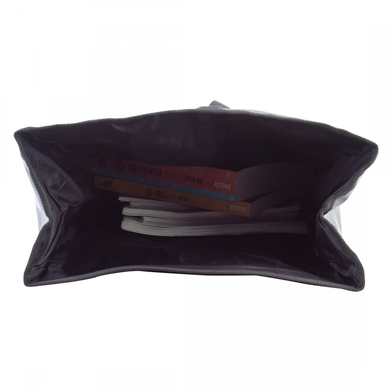 Load image into Gallery viewer, Sunlite Utili-T Waterproof Rear Pannier Black 12x15x6in Hook-On