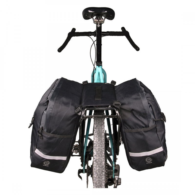 Load image into Gallery viewer, Sunlite Utili-T 1 Pannier Black 12x10x5in Hook-On