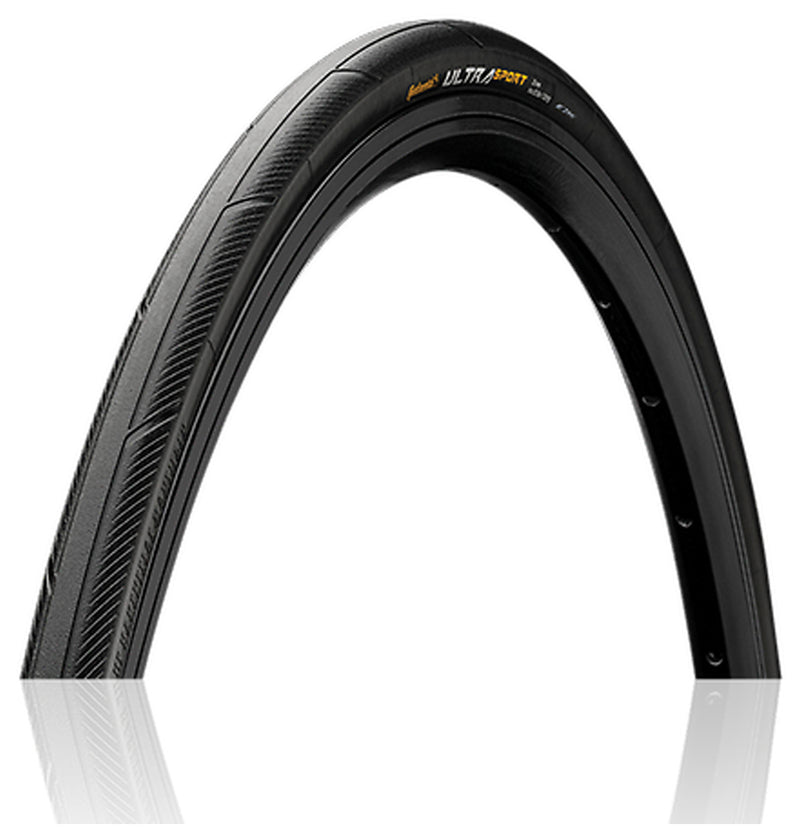 Load image into Gallery viewer, Continental Ultra Sport III Tire - 700 x 23, Clincher, Folding, Black, PureGrip, Performance, E25