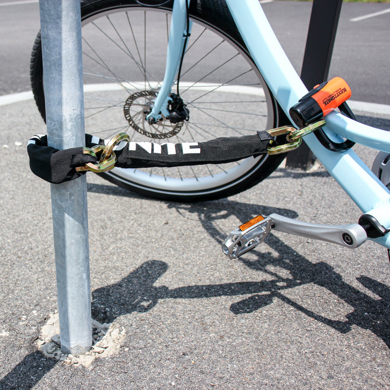 Load image into Gallery viewer, Kryptonite New York Cinch Ring Chain 1275 and Evolution Disc Lock Keyed 70cm