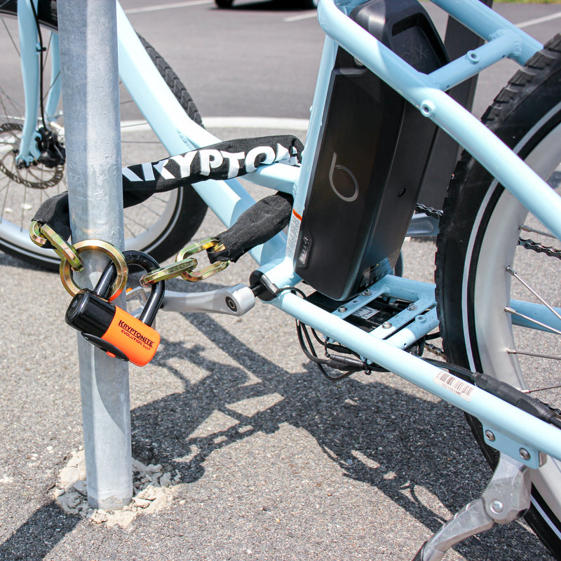 Load image into Gallery viewer, Kryptonite New York Cinch Ring Chain 1275 and Evolution Disc Lock Keyed 70cm