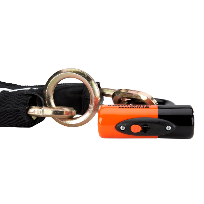 Load image into Gallery viewer, Kryptonite New York Cinch Ring Chain 1275 and Evolution Disc Lock Keyed 70cm