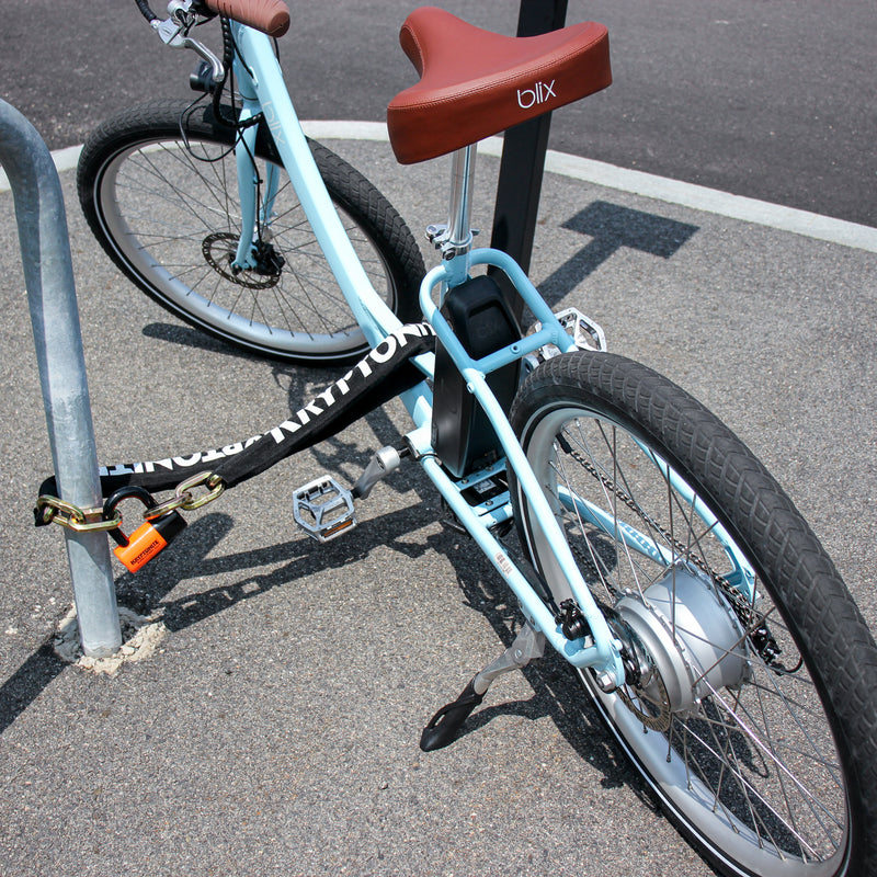 Load image into Gallery viewer, Kryptonite New York Cinch Ring Chain 1213 and Evolution Disc Lock Keyd 130cm